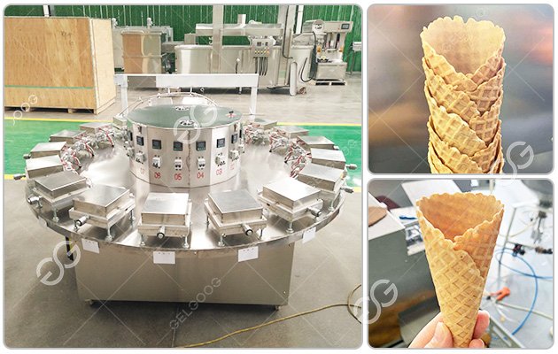 Waffle Cone Making Machine For Business
