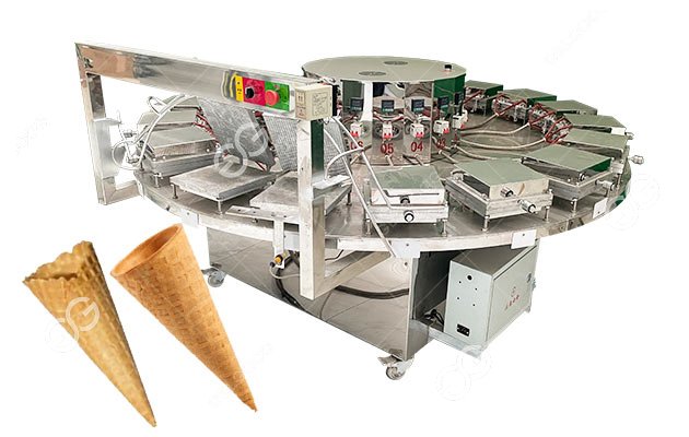 Industrial Ice Cream Cone Molder