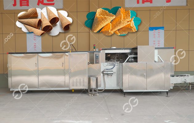 Waffle Cone Machine for Ice Cream Business