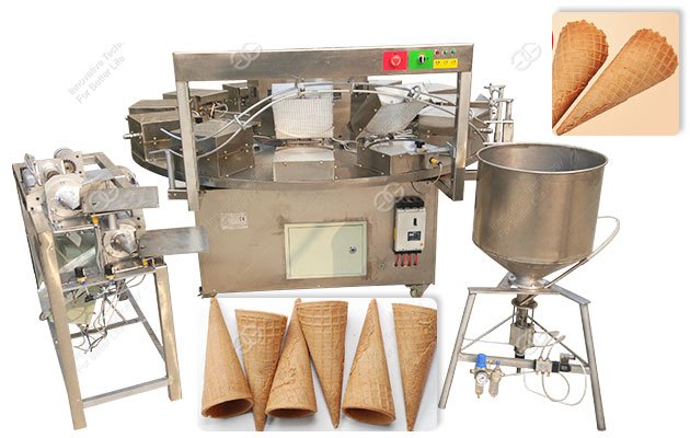 Industrial Ice Cream Waffle Cone Maker Machine Price