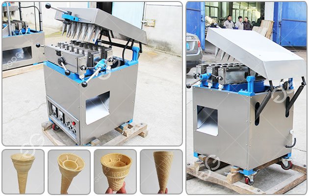 Small Ice Cream Cone Machine Price For Starting Business