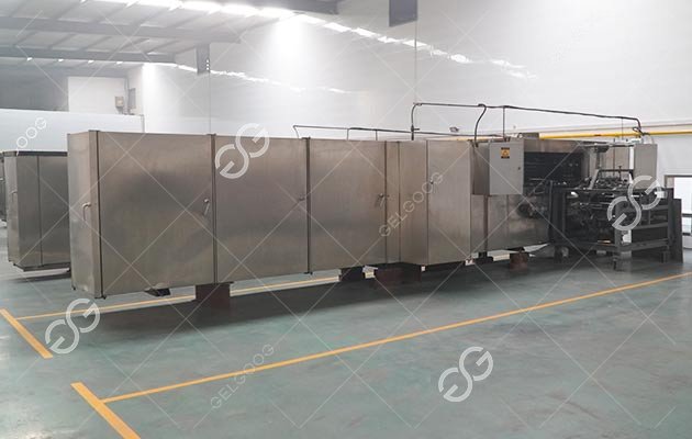 Automatic Mini Chocolate Cone Machine Shipped to Algeria