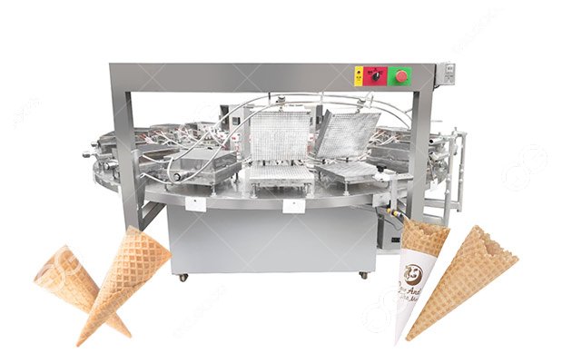 Industrial 110mm Rolled Sugar Cone Making Machine in China