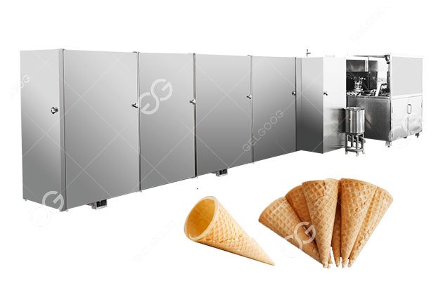 GG-DCL55×2-18 Rolled Ice Cream Cone Making Machine Price