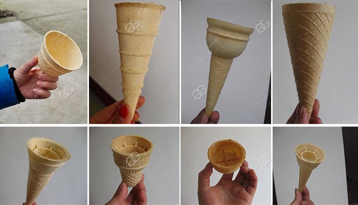 Machine Making Ice Cream Cone Machine Making Ice Cream Cone