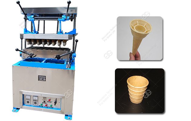 Corn outlet making machine
