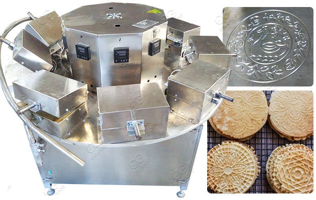 Baking Machine for Christmas Krumkake Cookies