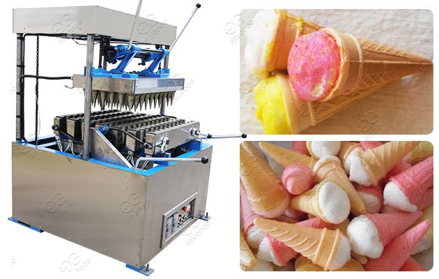 Marshmallow Cone Making Machine in Bakery