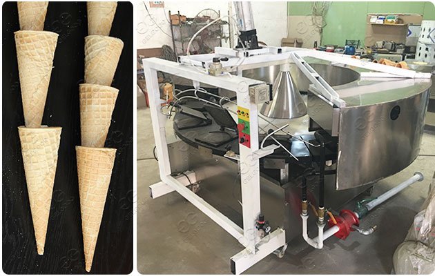 Ice Cream Waffle Cone Baking Machine