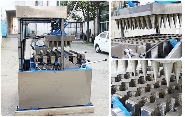 380V GELGOOG Cake Cone Making Machine 