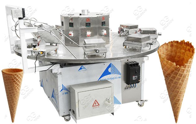 Cake Waffle Ice Cream Cone Machine