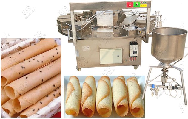 Egg Roll Biscuit Making Machine