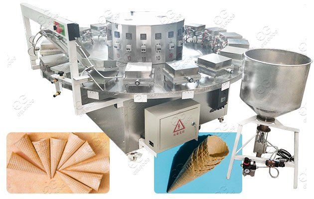 Crispy Ice Cream Cone Making Machine For Sale