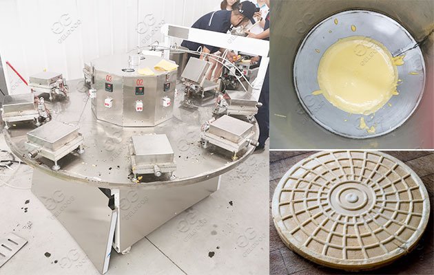 Automatic Wafer Halva Baking Machine Automatic Wafer Halva Baking Machine
