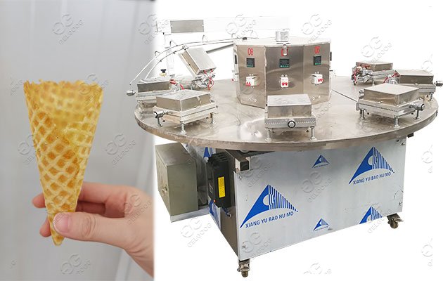 Rolled Sugar Cone Baking Machine