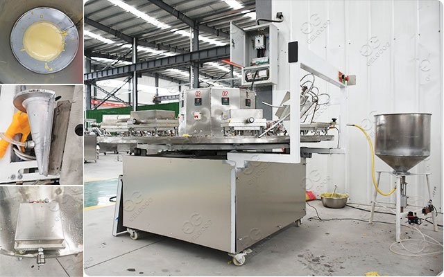 Semi Automatic Sugar Cone Machine in America