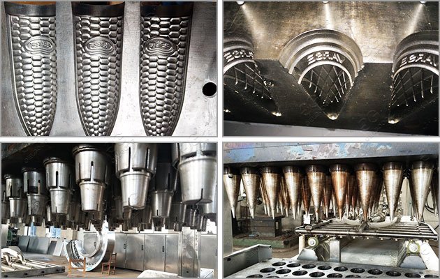 Ice Cream Cone Maker Machine with Different Molds