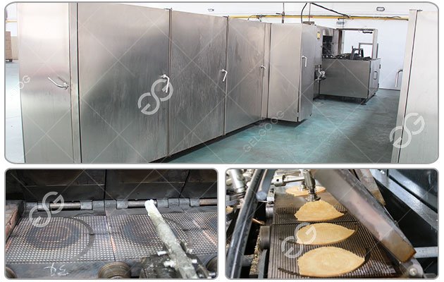 Automatic Waffle Bowl Line Automatic Waffle Bowl Line