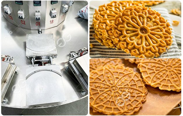 Pizzelle Cookies Making Machine Pizzelle Cookies Making Machine