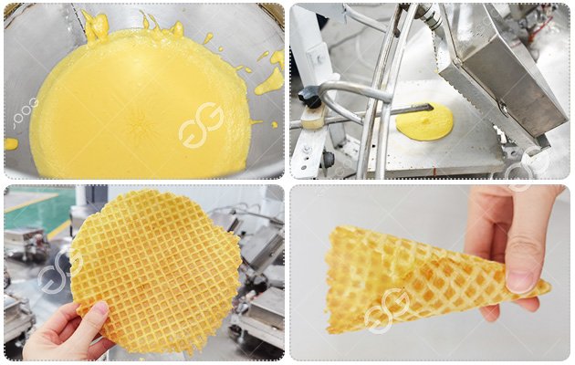 Sugar Cone Baking Machine