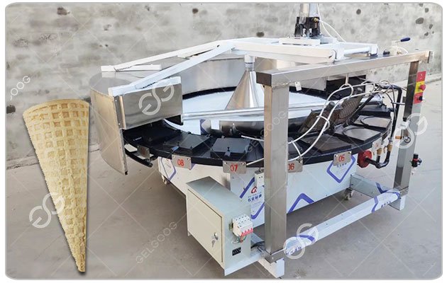 Gas Type Rolled Waffle Cone Manufacturing Machine Gas Type Rolled Waffle Cone Manufacturing Machine
