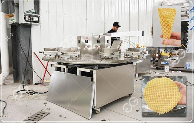 Ice Cream Cone Making Machine For Sugar Cones Ice Cream Cone Making Machine For Sugar Cones