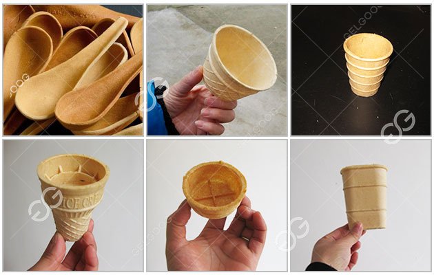 Automatic Edible Spoons Making Machine
