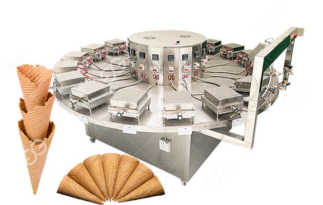 Automatic Ice Cream Cone Molding Machine