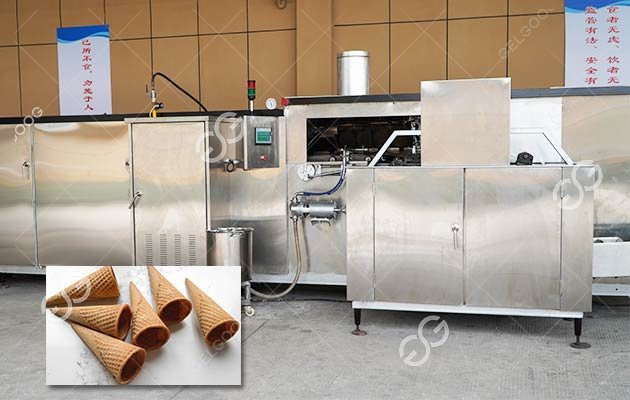 Automatic Sugar Cone Machine Line Automatic Sugar Cone Machine Line
