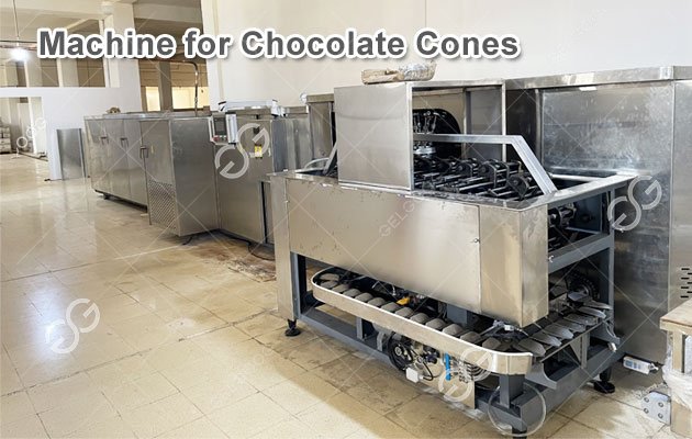 Automatic Chocolate Cone Making Machine Automatic Chocolate Cone Making Machine