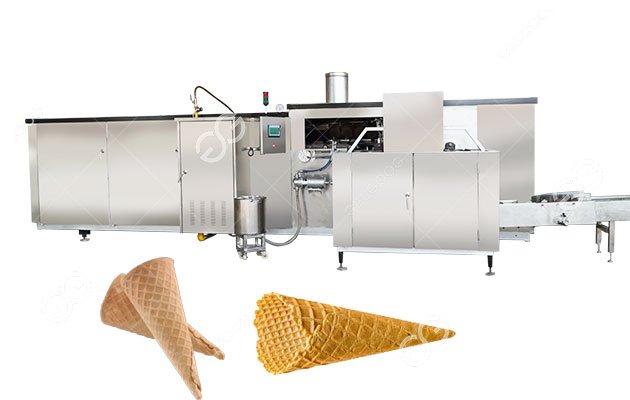 Rolled Ice Cream Cone Machine